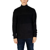 Calvin Klein Jeans Black Cotton Sweater -   -  Calvin Klein Jeans.